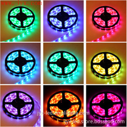 5m zilotek led strip light DC12V 60leds/m IP20 non-waterproof color changing led rope 5050 smd rgb led flexible light